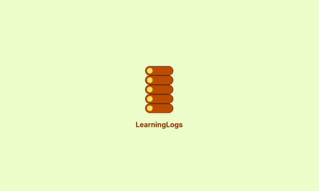 Learning Logs